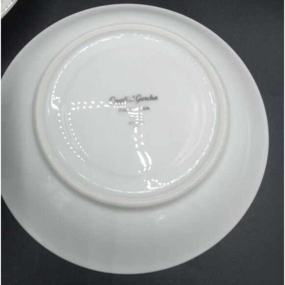 Teacup Saucer Sets English Garden Fine China 1221 Japan Discontinued Set of 2 - Picture 12 of 15